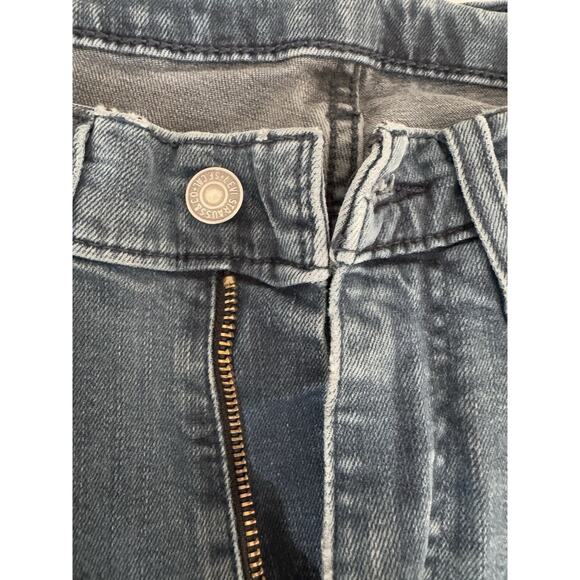 Levi's Jeans Mens 34x42 Blue 100% Cotton Denim 505 Straight Leg Red Tab - Picture 3 of 10